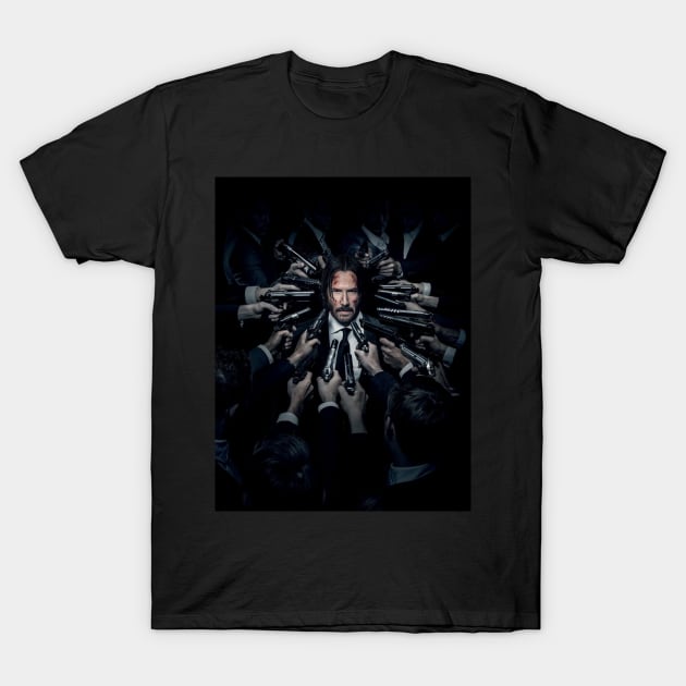 John Wick T-Shirt by Laris Manis Art